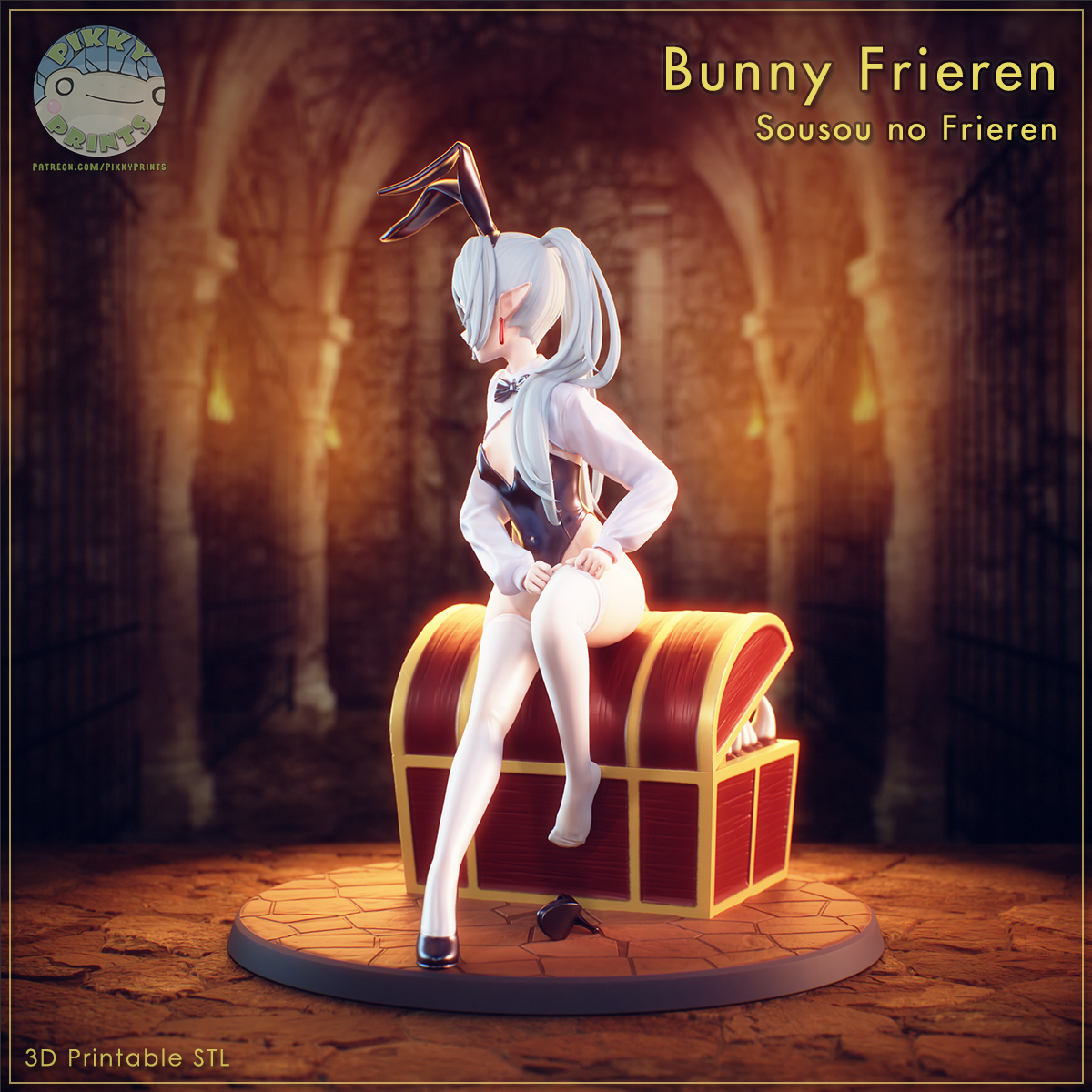 Bunny Frieren 3D Figure Statue