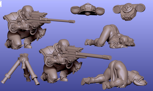 Brynn Sniper Squad Table Top