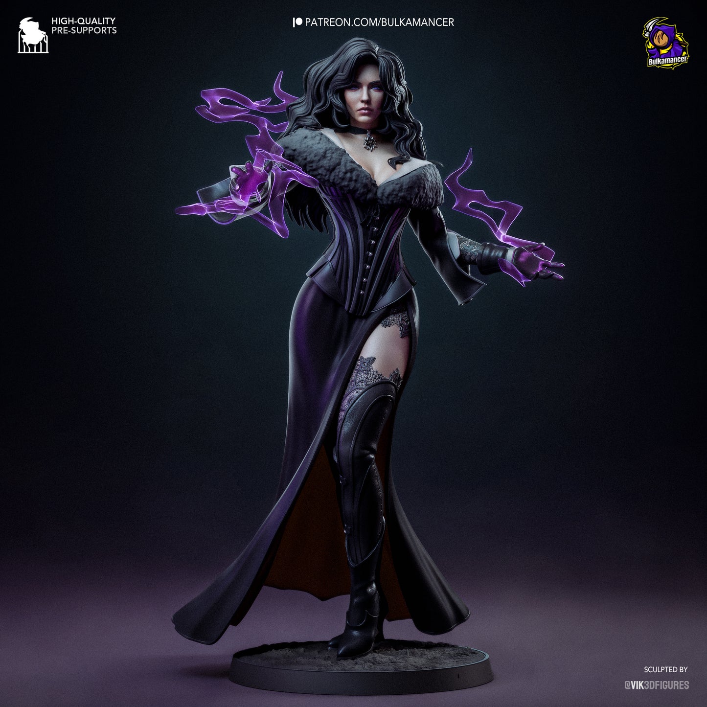 Yennefer of Vengerberg: The Witcher 3D Figure
